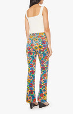 Load image into Gallery viewer, High Waisted Weekender Skimp in Track And Flower Fields
