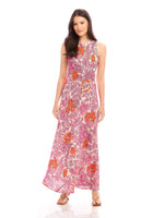 Load image into Gallery viewer, Dani Maxi Dress in Retro Print
