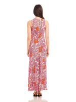 Load image into Gallery viewer, Dani Maxi Dress in Retro Print
