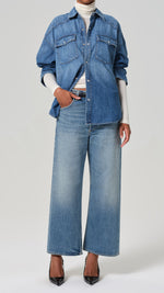 Load image into Gallery viewer, Gaucho Vintage Wide Leg in Sodapop

