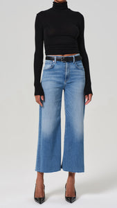 Lyra Wide Leg Crop in Bhodi