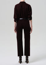 Load image into Gallery viewer, Palma Straight Corduroy in Eggplant

