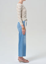 Load image into Gallery viewer, Lyra Wide Leg Crop Clean Hem in Andante

