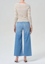 Load image into Gallery viewer, Lyra Wide Leg Crop Clean Hem in Andante
