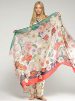 Load image into Gallery viewer, Floral Print Scarf in Multicolor
