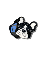 Load image into Gallery viewer, Hand-painted Frenchie Dog Compact Mirror
