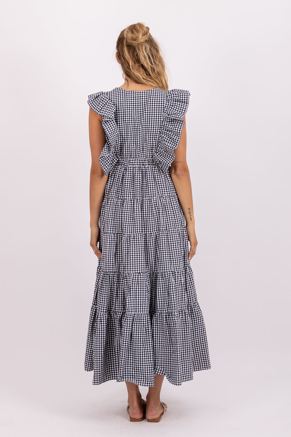 Shandrani Long Dress in Coral