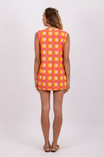 Load image into Gallery viewer, Nadege Short Dress in Yuma Print
