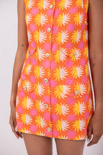 Load image into Gallery viewer, Nadege Short Dress in Yuma Print
