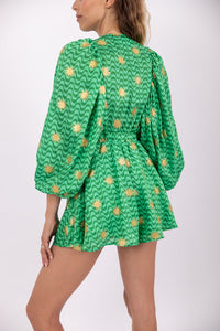 Alicia Romper in Arizona Green