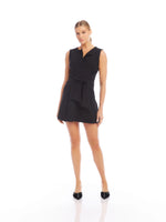 Load image into Gallery viewer, Veronica Mini Dress in Black
