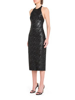 Load image into Gallery viewer, Donahue Midi Dress in Black
