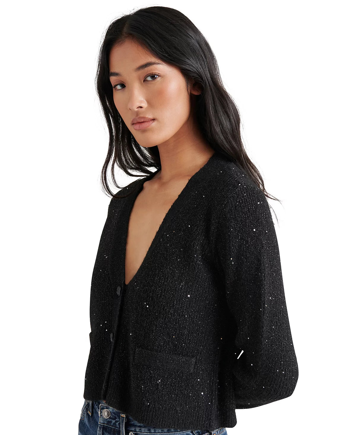 Aero Cardigan in Black