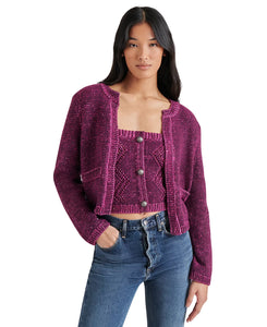 Emelia Sweater in Aubergine