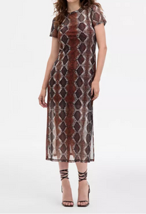 Nola Dress in Bronze
