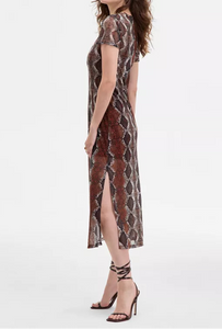 Nola Dress in Bronze