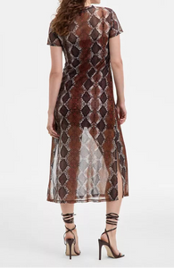 Nola Dress in Bronze