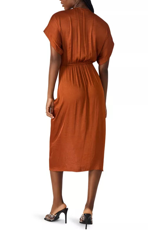 Aimee Dress in Gingerbread