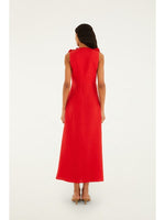 Load image into Gallery viewer, Sleeveless Midi Dress in Red
