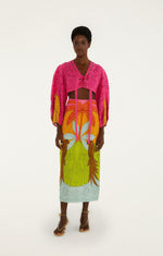 Load image into Gallery viewer, Usiacuri Midi Skirt in Multicolor
