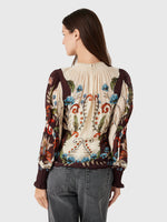Load image into Gallery viewer, Millena Winter White Blouse

