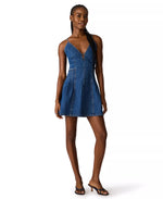 Load image into Gallery viewer, Dianne Dress in Denim Blue
