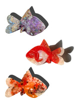 Load image into Gallery viewer, Hand Painted Goldfish Claw Hair Clip in Rainbow
