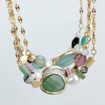 Load image into Gallery viewer, Rosa Necklace in Aqua
