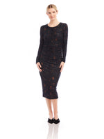 Load image into Gallery viewer, Carolina Dress in Brown &amp; Black
