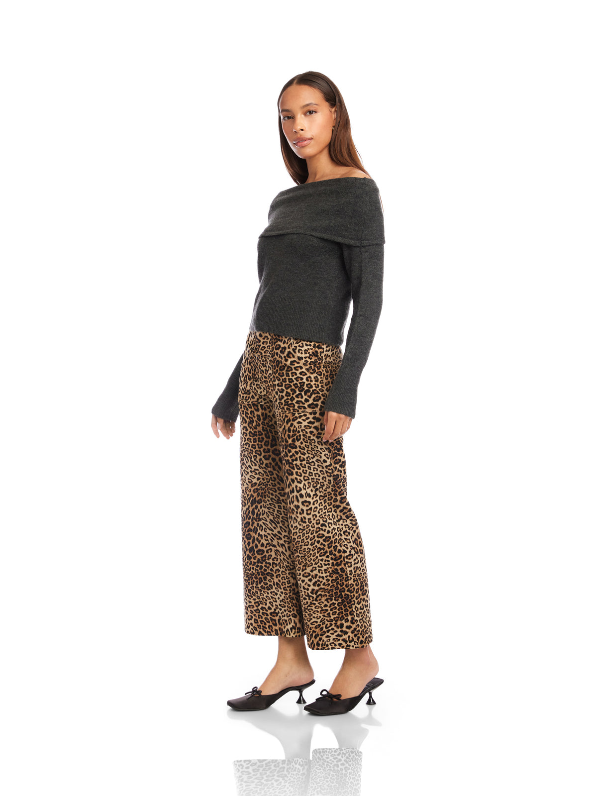 Monique Sweater in Charcoal