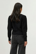 Load image into Gallery viewer, Bow Cardigan in Black
