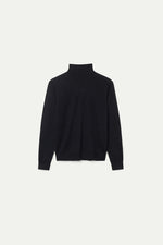 Load image into Gallery viewer, Turtleneck Sweater in Black
