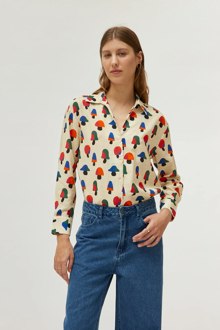 Mushroom Shirt in Multi