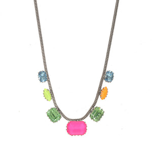 Electra Necklace in Antique Silver