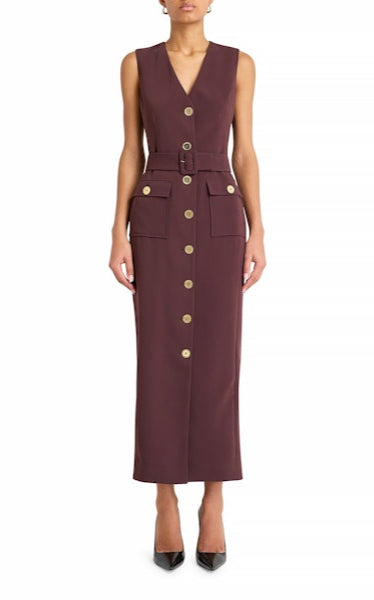 Sonata Dress in Cocoa