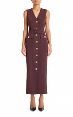 Load image into Gallery viewer, Sonata Dress in Cocoa
