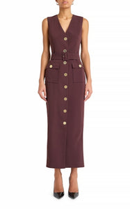 Sonata Dress in Cocoa