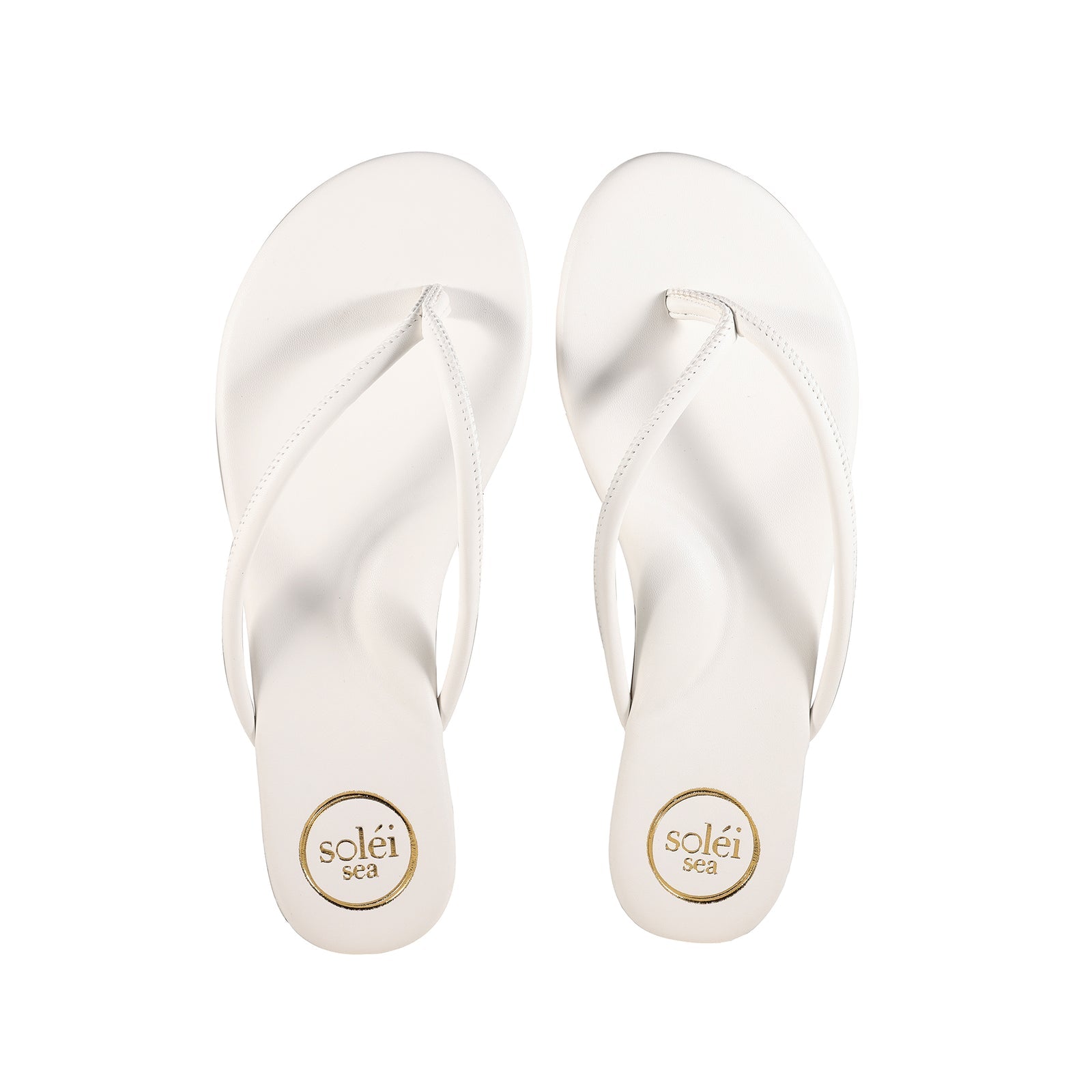 Vivie Slide Sandal in White