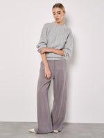 Load image into Gallery viewer, Dotted Pearl Sweater in Heather Grey
