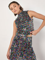 Load image into Gallery viewer, Sequin Tank in Rainbow
