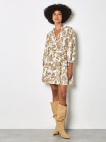 Load image into Gallery viewer, Boho Dress in Sarsa Cream
