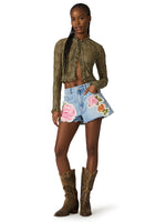 Load image into Gallery viewer, Linden Top in Mountain Green
