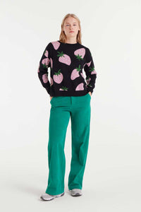 Strawberry Sweater in Black