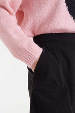 Load image into Gallery viewer, Corduroy Mini Skirt in Black
