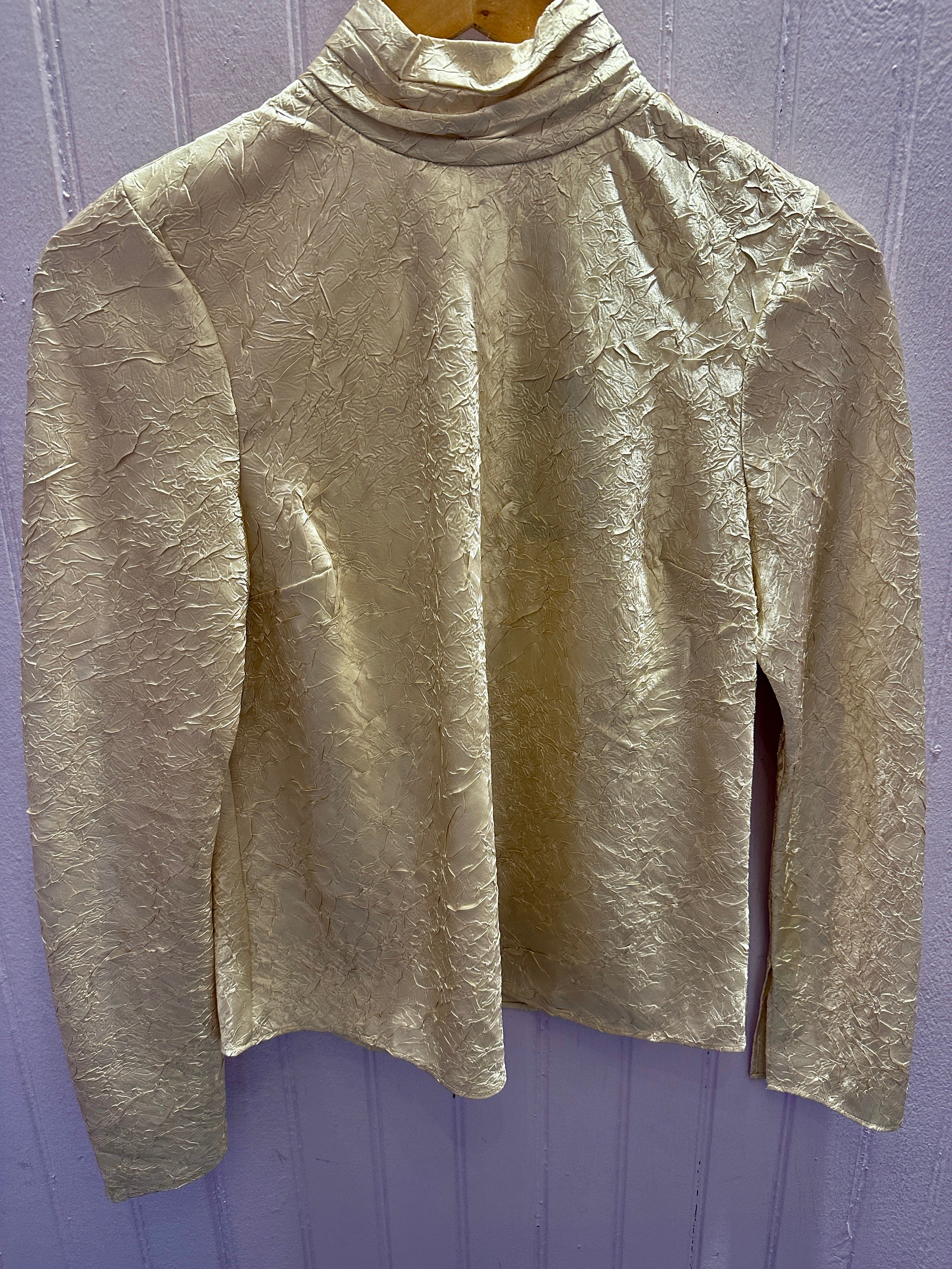 Soleil Blouse in Champagne