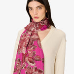 Load image into Gallery viewer, Arboris Scarf in Fuchsia
