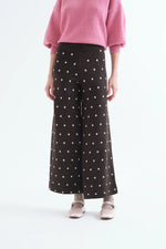 Load image into Gallery viewer, Small Dot Knit Pant in Green
