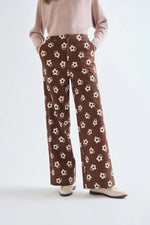 Load image into Gallery viewer, Santini Print Trousers in Brown
