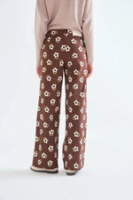 Load image into Gallery viewer, Santini Print Trousers in Brown
