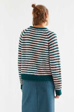 Load image into Gallery viewer, Striped Sweater in Pink/Green
